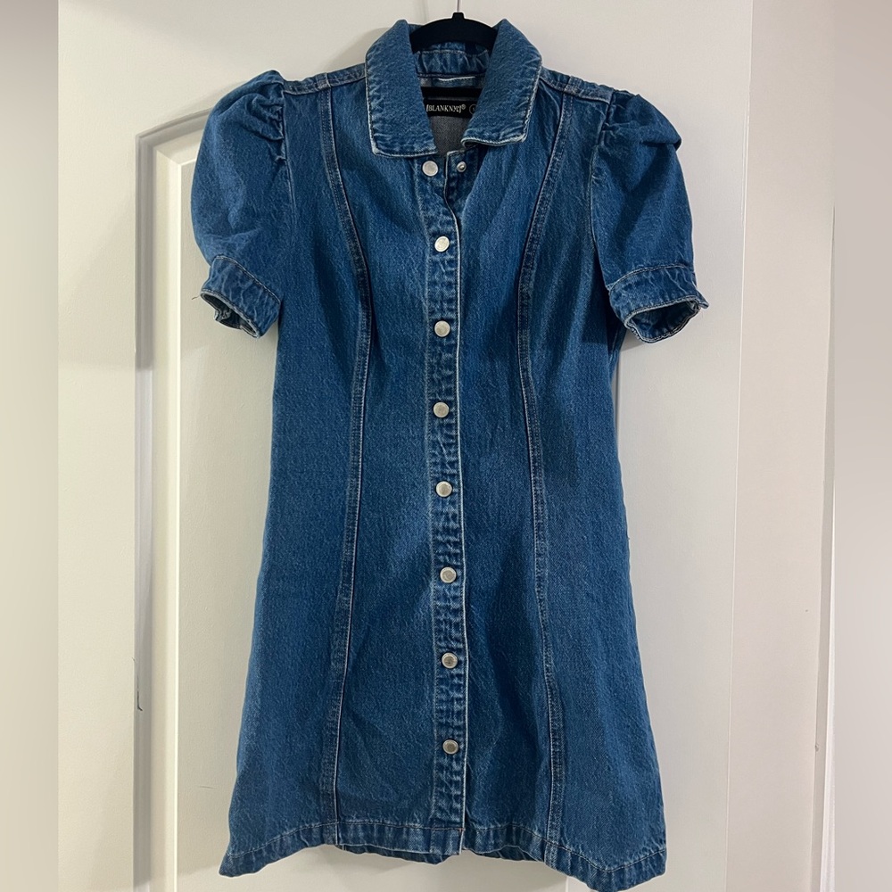Blank NYC Blue Denim Dress